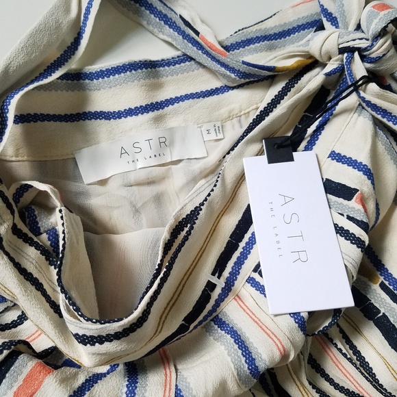 Striped Anthropolgie Wrap Skirt Medium - Picture 7 of 8